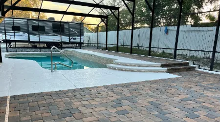 Pool Landscaping DeBary, Florida.