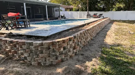 Retaining Walls DeBary, Florida.